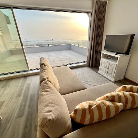 Povoa De Varzim-Sleeps4-Beachfront-Ac-Parking Eksteriør billede